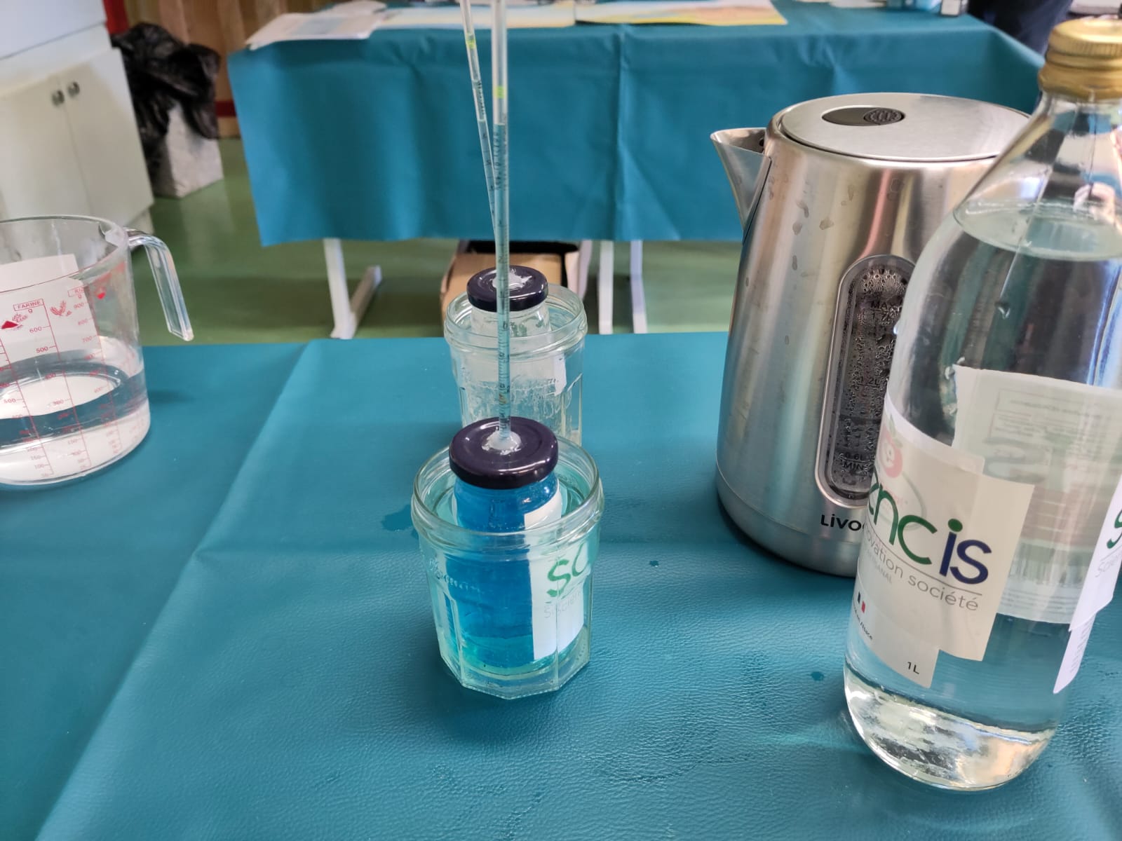 Dilatation de l'eau