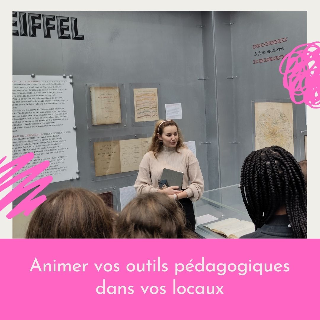 Animer vos outils pédagogiques dans vos locaux